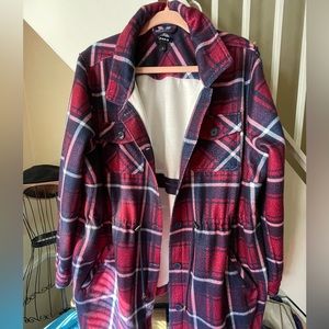 Torrid plaid shacket